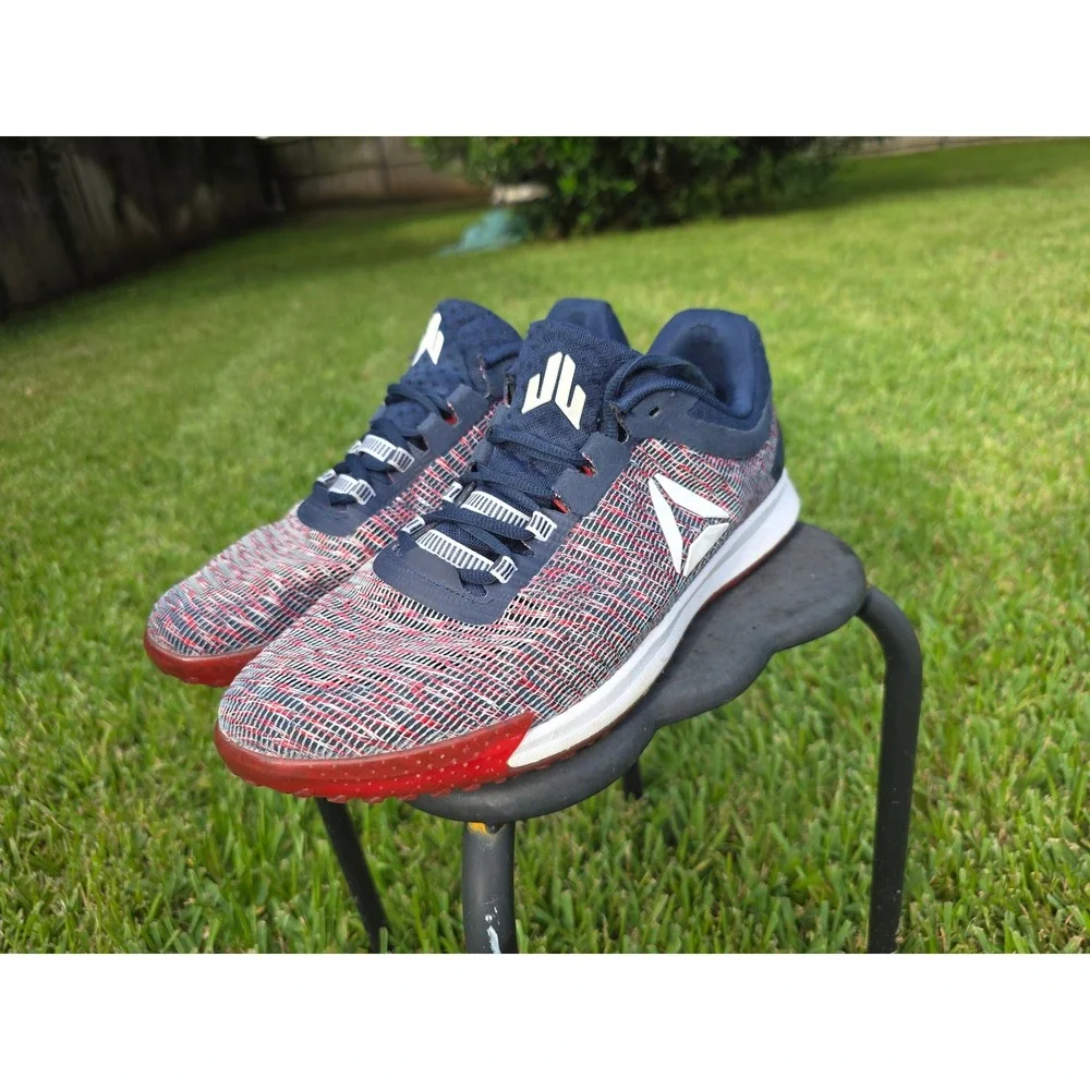 Reebok JJ II JJ Watt Training Shoes Mens Red White Blue Sneakers CN4003